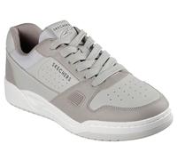 Skechers Koopa Harry Kane Court - Tenis para Hombre, Ribete de Malla de Gamuza de Cuero de Piedra, 42 EU