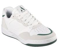 SKECHERS Zapatillas deportivas bajas beige claro / verde oscuro / blanco 43 beige claro / verde oscuro / blanco