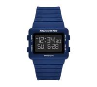 Skechers Larson - Reloj digital de poliuretano azul (modelo: SR1195)