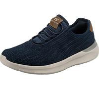 Skechers LATTIMORE CORINGA, Zapatillas para Hombre, Navy Knitted Mesh, 41 EU