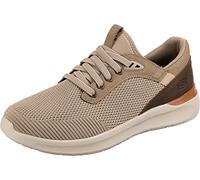 Skechers LATTIMORE LASITER, Zapatillas para Hombre, Taupe Mesh / Synthetic, 45 EU