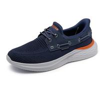 Skechers Lawson-Parasail - Tenis para Hombre, Azul Marino nvy, 44 EU