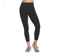 Skechers Leggings 7/8 de Cintura Alta Go Walk - Leggings Mujer | Entrenamiento, GO FLEX, absorbe la humedad, UPF 40+, elástico en 4 direcciones, cintura alta