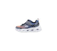 Skechers Tenis Vortex 3.0 para niño, Negro Azul/Naranja, 13.5 Little Kid