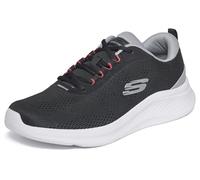 Skechers Lite Pro 2.0 Berrix - Tenis para Hombre, Malla Negra y Poliuretano Gris, 41 EU