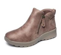 Skechers Lovely Vibe, Botas Cortas al Tobillo Mujer, Marrón, 41 EU
