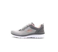 Skechers, Malla Gris Duraleather Coral TR, 38 EU