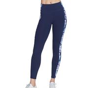 Skechers Mallas Misty Floral HW FL Leggings, Negro, M para Mujer
