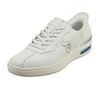 Skechers Manos Libres Slip-ins X Snoop Dogg-Doggy Air, Zapatillas Hombre, Cuero Blanco, 47.5 EU