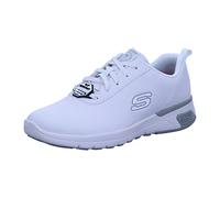 Skechers MARSING GMINA, Zapatos para profesionales sanitarios para Mujer, White Prime Asia Leather, 37.5 EU