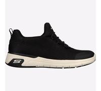Skechers Marsing Waiola Mujer Memoria Espuma Trabajo Senderismo Zapatillas Negro