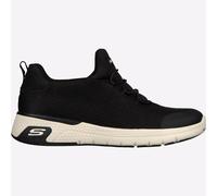 Skechers Marsing Waiola Mujer Memoria Espuma Trabajo Senderismo Zapatillas Negro