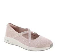 Skechers Martha Stewart Arch Fit Living-Meadow Walk, Mocasín Mujer, Rosa, 38 EU