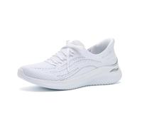 Skechers Martha Stewart Slip-Ins Arch Fit Ultra Flex 3.0 - Metallic Grace White Silver 10 Medium