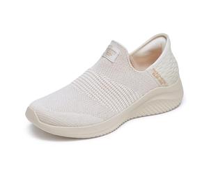 Skechers Martha Stewart Ultra Flex 3.0-Neptune - Tenis para Mujer, Natural, 36.5 EU