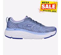 Skechers Max Amortiguación Delta Mujer Ejercicio Gimnasio Zapatillas Azul