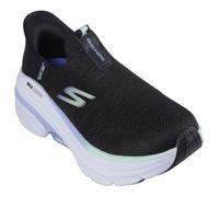 Skechers MAX Cushioning Arch Fit 2.0 Cambridge, Zapatillas de Deporte para Mujer, Negro Azul, 36.5 EU, Negro y Azul., 36.5 EU