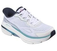 Skechers MAX Cushioning Arch Fit 2.0 - Tenis para Mujer, Color Blanco Aguamarina, 3 UK