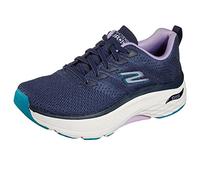 Skechers MAX CUSHIONING ARCH FIT, Sneaker para Mujer, Navy Textile, 40 EU