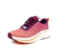 Skechers MAX Cushioning Elite 2.0 AlauraSneaker para Mujer, Raspberry Textile Orange Trim, 39 EU