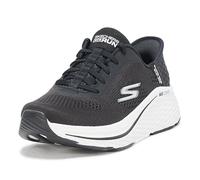 Skechers Max Cushioning Elite 2.0 Vanish - Tenis manos libres para mujer, Negro/Blanco, 9