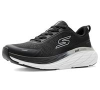 Skechers MAX Cushioning Elite 3 - Tenis para Mujer, Color Negro y Blanco, Talla 36