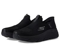 Skechers MAX Cushioning Elite Slip-ins-Transición Suave, Zapatillas Mujer, Black, 38.5 EU Ancho