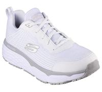 Skechers MAX Cushioning Elite Sr Rytas- Tenis para Hombre, Tela sintética Blanca, 45.5 EU