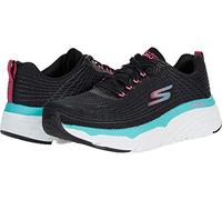 Skechers MAX Cushioning Elite - Zapatillas de Deporte para Mujer, Negro/Multi, 40 EU