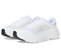 Skechers MAX Cushioning Endeavour Canova - Tenis para Mujer, Blanco/Negro, 9.5 Wide