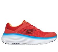 Skechers Max Cushioning Endeavour en Naranja/Azul, talla 42.5, Vegan