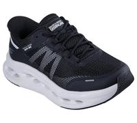 Skechers MAX Cushioning Glide-Step Aberdeen - Tenis para Mujer, Negro sintético Ribete Blanco, 36 EU