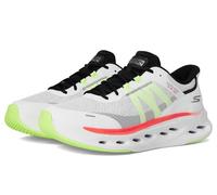 Skechers MAX Cushioning Glide Step Aberdeen - Tenis sin Cordones para Hombre, Blanco/Multicolor, 46 EU