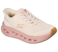Skechers MAX Cushioning Glide-Step Hartford - Tenis para Mujer, Color Natural, Talla 4