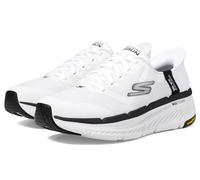 Skechers MAX Cushioning Premier 2.0 Ascendant II - Tenis sin Cordones para Hombre, Blanco/Negro, 42 EU