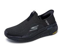 Skechers MAX Cushioning Premier 2.0 para Hombre, Negro/Negro, 41.5 EU