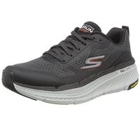 Skechers Max Cushioning Premier 2.0, Zapatos deportivos Hombre, Charcoal And Orange Synthetic/Textile, 45.5 EU