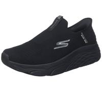 Skechers MAX Cushioning Slip-ins-Athletic Slip-on Running Walking Shoes with Memory Foam, Zapatillas Deportivas Hombre, Tela Negra, 40 EU