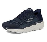 Skechers MAX Cushioning Slip-ins-Athletic Workout Running Walking Shoes with Memory Foam, Zapatillas Hombre, Navy, 43 EU X-Ancho