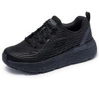 Skechers Relaxed Fit MAX Cusioning Elite Sr Outsole, Zapatos para Profesionales Sanitarios Mujer, Negro, 37 EU