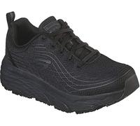 Skechers MAX Cusioning Elite - Zapatillas de Ajuste Relajado para Mujer, Plantilla Antideslizante, Negro -, 39 EU