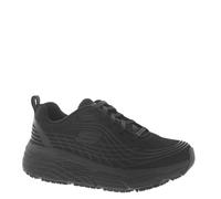 Skechers Max Cusioning Elite - Zapatillas de ajuste relajado para mujer, plantilla antideslizante, Negro -, 10 Wide