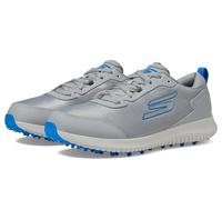 Skechers MAX Fairway 4 - Zapatos de Golf Ligeros sin Clavos para Hombre, Gris/Azul, 12.5 Wide