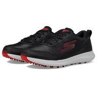 Skechers MAX Fairway 4 - Zapatos de Golf Ligeros sin Clavos para Hombre, Negro/Rojo, 9.5 Wide