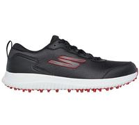 Skechers MAX Fairway 4 - Zapatos de Golf Ligeros sin Clavos para Hombre, Negro/Rojo, 9 Wide