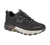 Skechers MAX PROTECT FAST TRACK, Zapatillas para Hombre, Black Synthetic/Mesh/Gray Trim, 42.5 EU