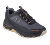 Skechers Max Protect Fast Track, Zapatos Deportivos Hombre, Black Synthetic/Mesh/Multi Trim, 43 EU