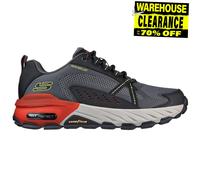 Skechers Max Proteger Hombre Memoria Espuma Diario Informal Zapatillas Gris