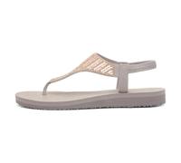 Skechers Meditation Glamorous Muse, Sandalia Mujer, Taupe, 38 EU