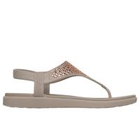 Skechers Meditation Luxe - Modern Event en Taupe, talla 37, Vegan